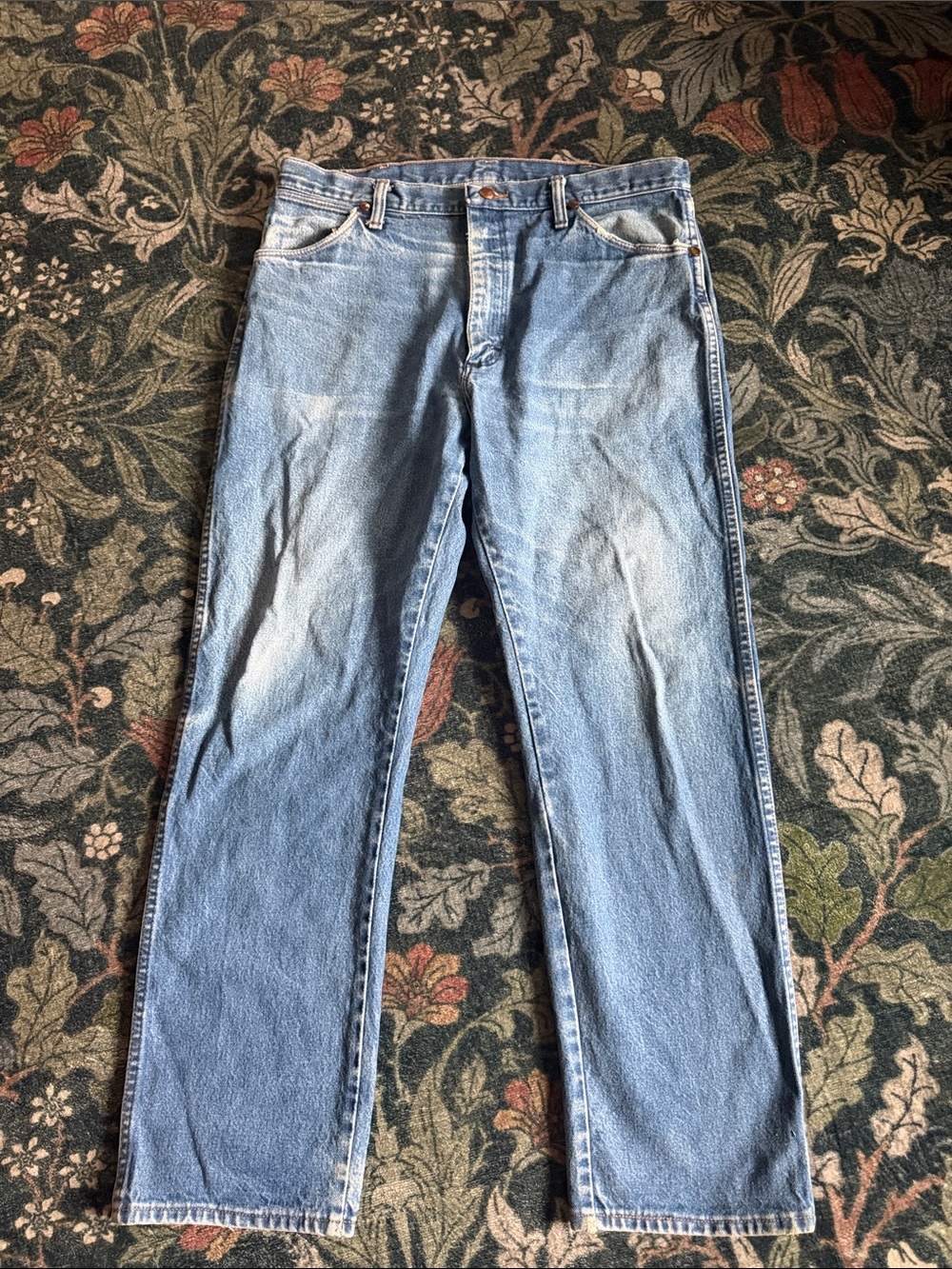 Vintage Wrangler Straight Light Blue Men's Jeans